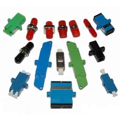SC APC SM SX Fiber Optic Adapter For Fiber Optic Transmission System