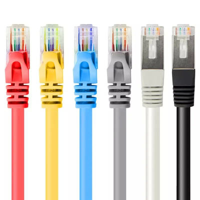 Cáp vá Ethernet Cat5E Cat6 3M 1000Mbps với đầu nối mạ vàng RJ45