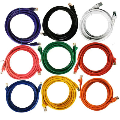 Cáp vá Ethernet Cat5E Cat6 3M 1000Mbps với đầu nối mạ vàng RJ45