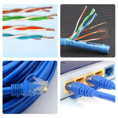 Подгонянный кабель заплаты локальных сетей Cat6A, гибкий провод FTP s тонкий с длиной 5m 1m