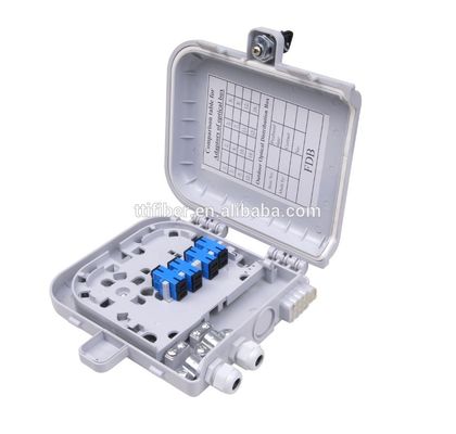 8 Core Fiber Optic Terminal Box For NAP ODP FTB FTTH Uncut Cable Fiber Access