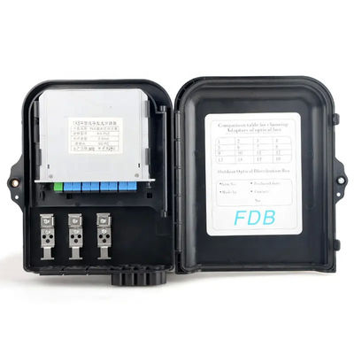 8 Core Fiber Optic Terminal Box For NAP ODP FTB FTTH Uncut Cable Fiber Access
