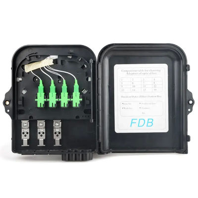 8 Core Fiber Optic Terminal Box For NAP ODP FTB FTTH Uncut Cable Fiber Access