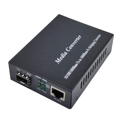 Gigabitowy konwerter mediów światłowodowych 1000base Tx na 1000base Fx