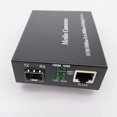 Gigabitowy konwerter mediów światłowodowych 1000base Tx na 1000base Fx
