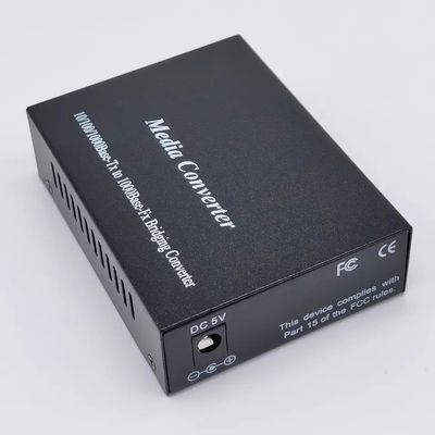 Gigabitowy konwerter mediów światłowodowych 1000base Tx na 1000base Fx