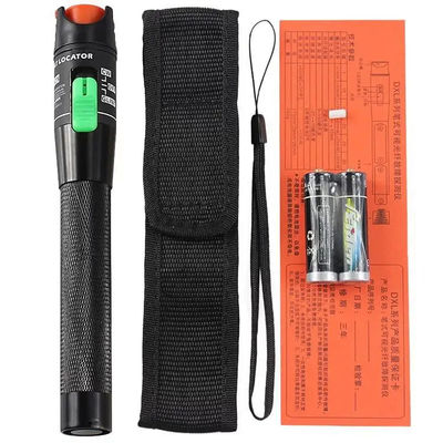 Phụ kiện cáp quang 650nm tùy chỉnh, Bộ định vị lỗi trực quan loại bút 30mw