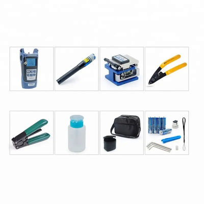 12 cái Bộ công cụ sợi quang FTTH Chất liệu thép không gỉ Đa chức năng
