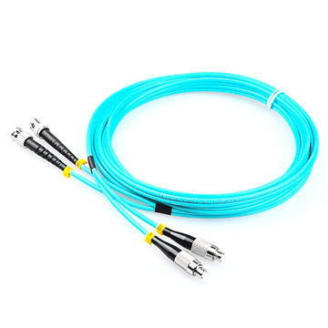 LC ST SC Connector 3m Fiber Optic Cable Assembly IEC60332-1 Flame Rating