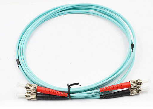 LC ST SC Connector 3m Fiber Optic Cable Assembly IEC60332-1 Flame Rating
