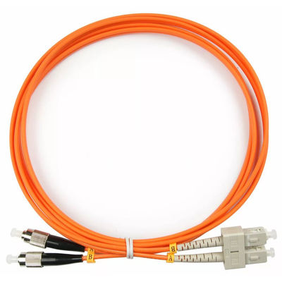Customized OFNP Optical Fiber Patch Cord 45dB Humidity≤85%RH