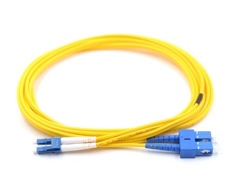PVC/LSZH OFC Fiber Cable Patch Cord Cable Customized 0.9mm/2.0mm
