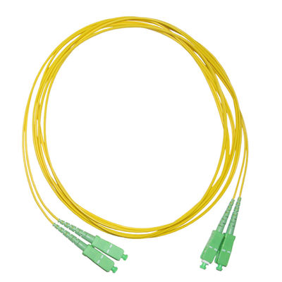 Customized Fiber Optic Patch Cable PVC 2.0mm 3.0mm ≤85%RH Humidity
