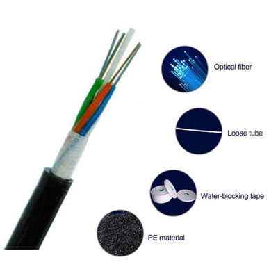 Steel Wire Strength Member Optical Fiber Wire Aramid Yarn OS2 Efficient