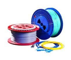 OM2 Fiber Optic Cable 0.9mm Jacket Thickness For High Speed Data Transmission