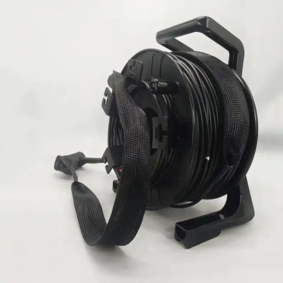 Portable Field Deployable Tactical Fiber Optic Cable Reel 500 Meter