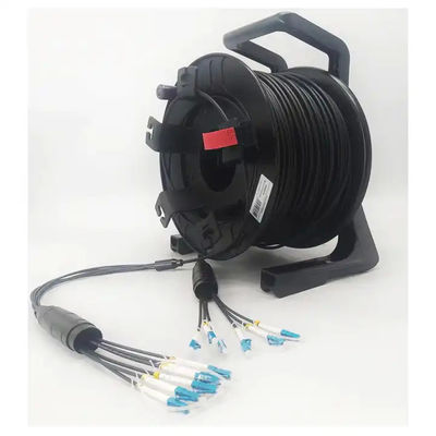 500 Meter Industrial Automatic Cable Reel Emergency Indoor Outdoor Fiber Optic Patching